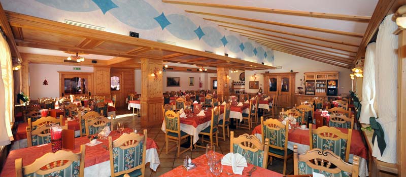 Sala ristorante | Dolomia Hotel